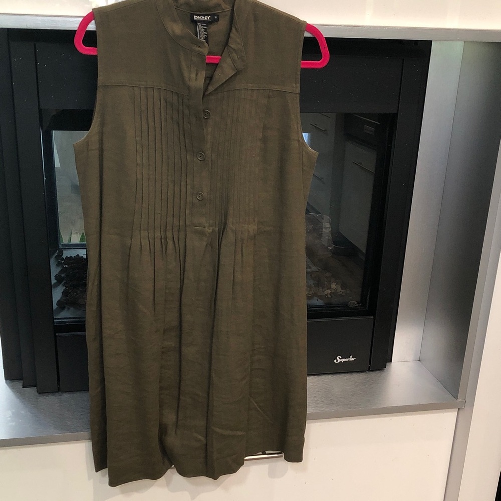 DKNY Khaki Green Top
